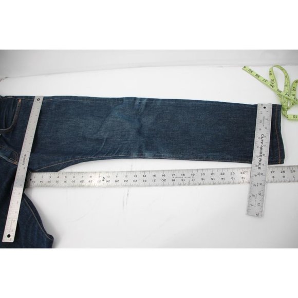 Jack Spade Mens 29 W31 Slim Straight Selvedge Denim Jeans White Oak Button Fly - Picture 7 of 13